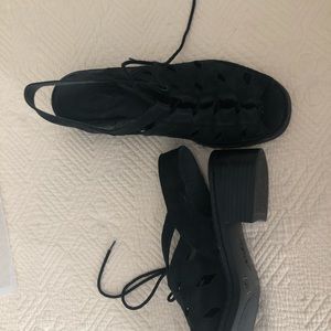 Rieker lace up sandal